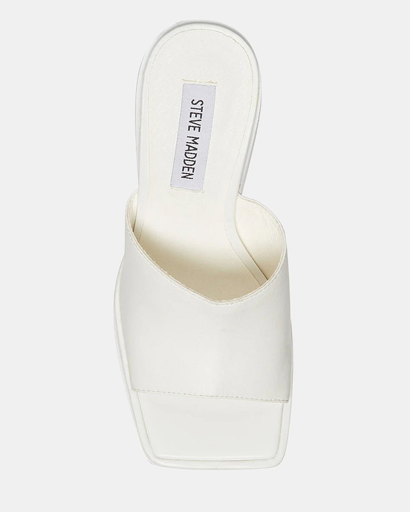 TRIXIE WHITE LEATHER