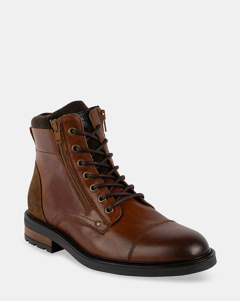 USKO COGNAC LEATHER