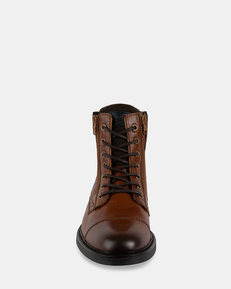USKO COGNAC LEATHER