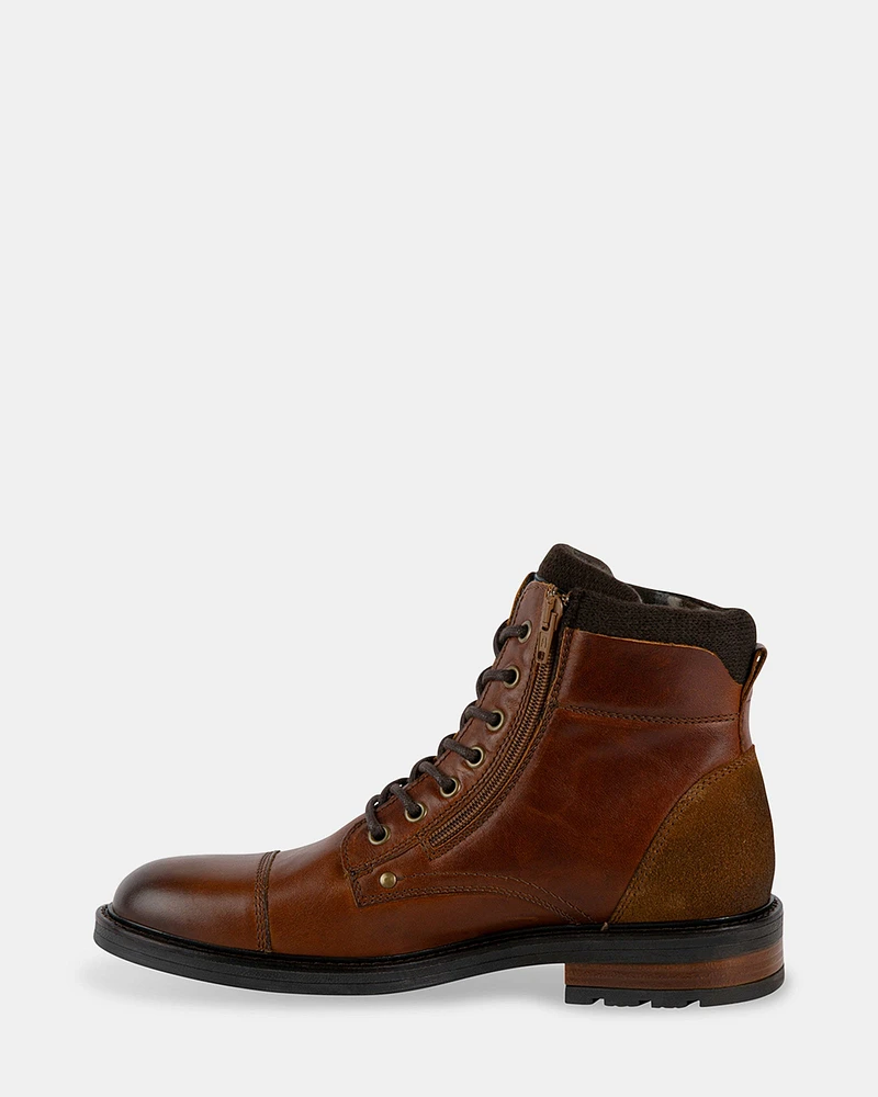 USKO COGNAC LEATHER