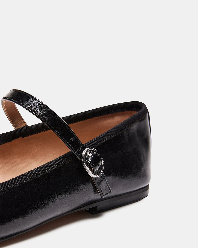 VINETTA BLACK LEATHER