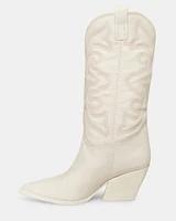 WEST WHITE LEATHER