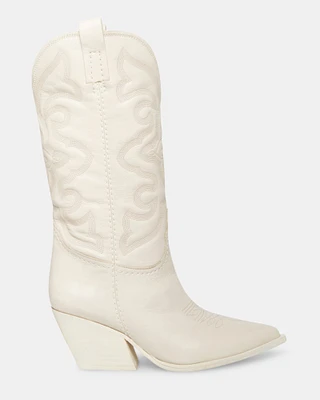 WEST WHITE LEATHER