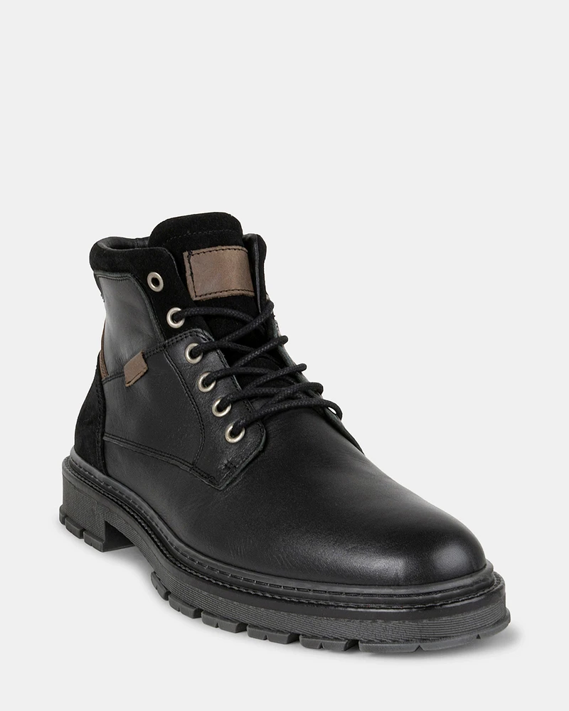 WYSTAN BLACK SUEDE