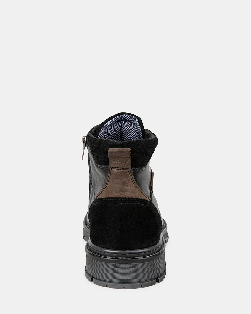 WYSTAN BLACK SUEDE