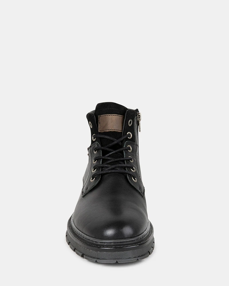 WYSTAN BLACK SUEDE