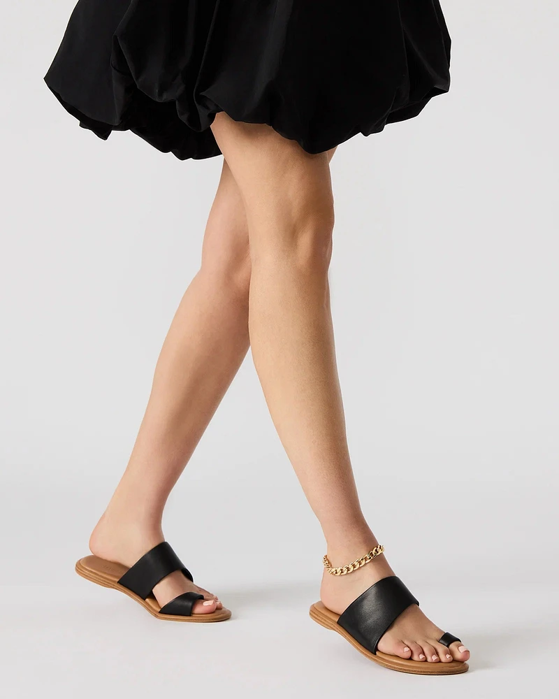 ZANII BLACK LEATHER