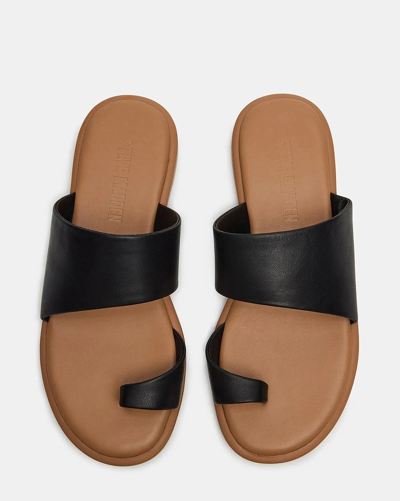 ZANII BLACK LEATHER