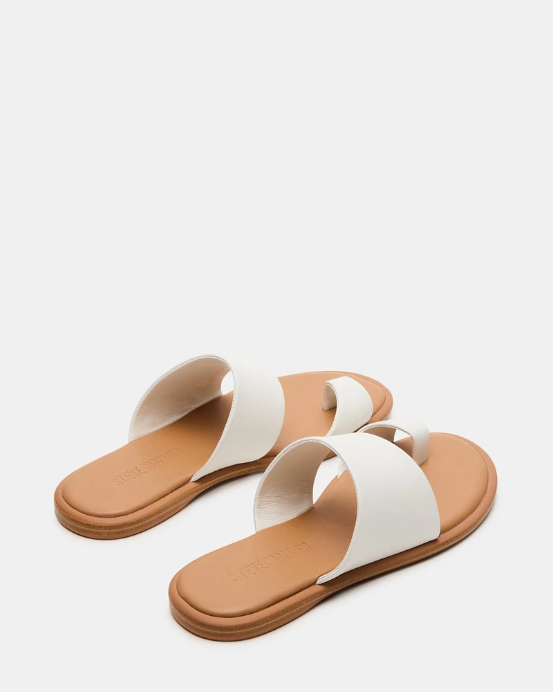 ZANII WHITE LEATHER