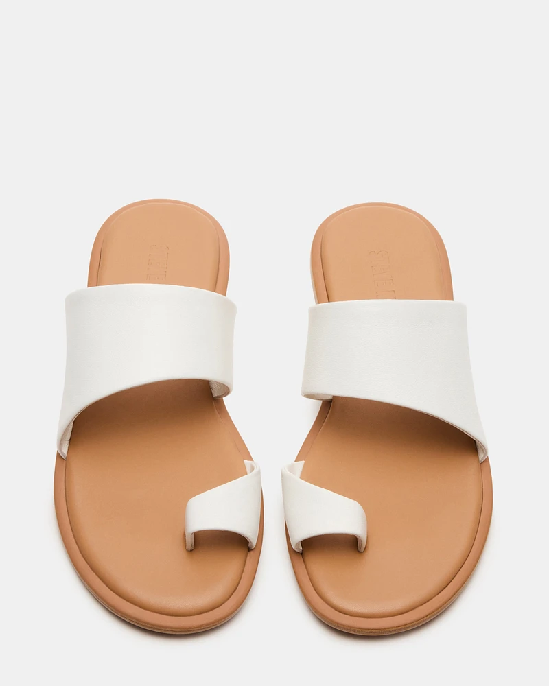ZANII WHITE LEATHER