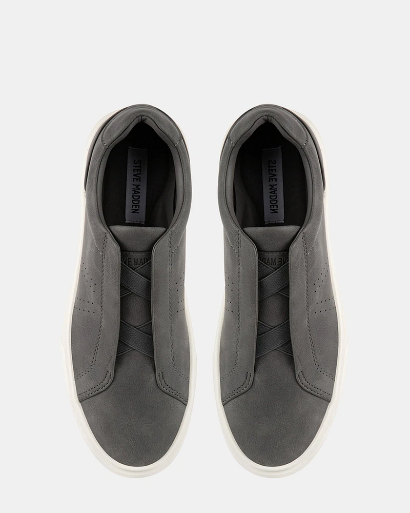ZIGGYY GREY NUBUCK