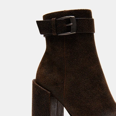 ZIVA BROWN SUEDE