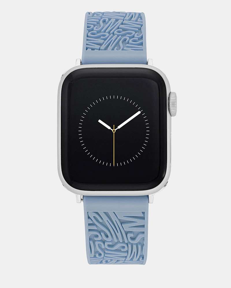 Apple Watch® RUBBER LOGO BAND 42/44/45MM