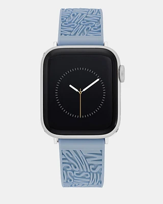Apple Watch® RUBBER LOGO BAND 42/44/45MM