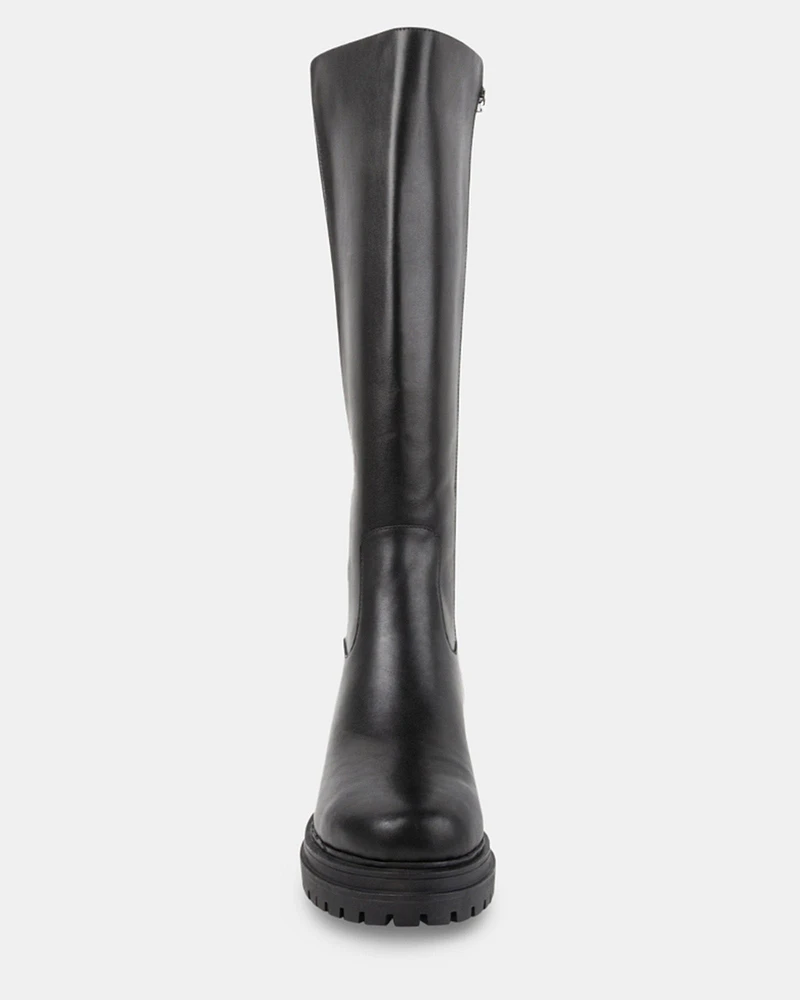 CINDY BLACK LEATHER
