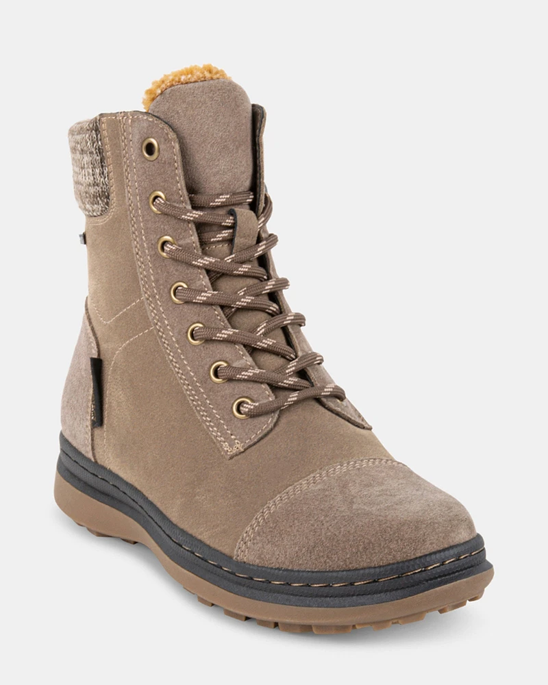ISABEL TAUPE NUBUCK