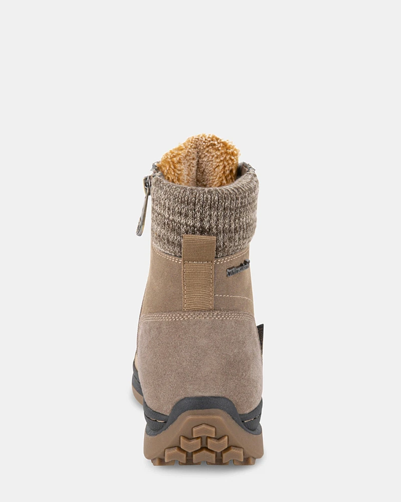 ISABEL TAUPE NUBUCK