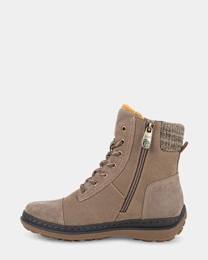 ISABEL TAUPE NUBUCK