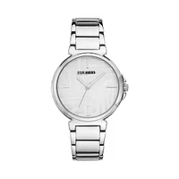 CLEAN LINE LINK WATCH SILVER