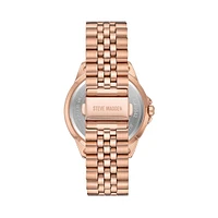 CLASSIC STATEMENT WATCH ROSE GOLD MULTI