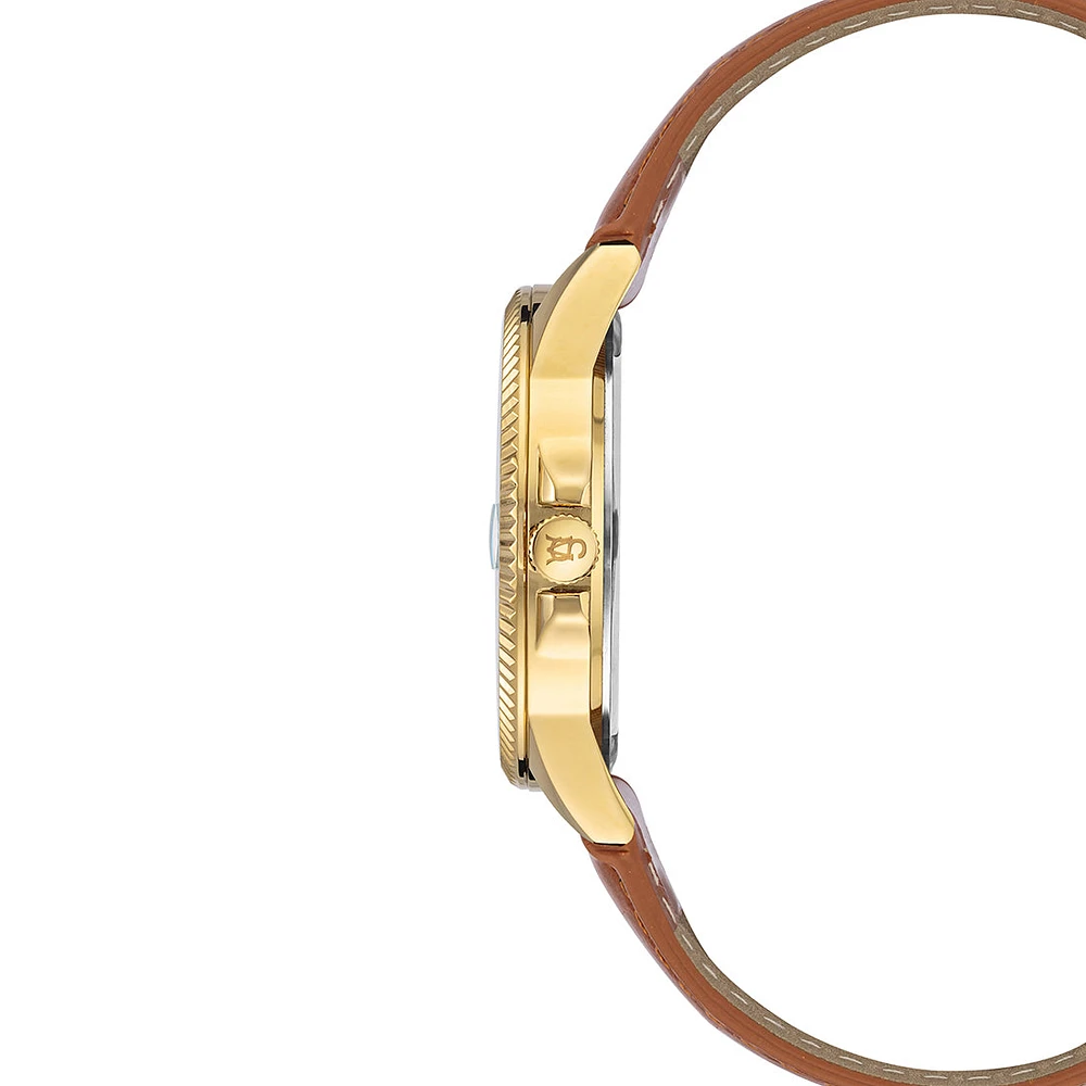 CLASSIC EMBOSSED WATCH GOLD MULTI