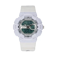 OVERSIZED SPORT WATCH WHITE MULTI