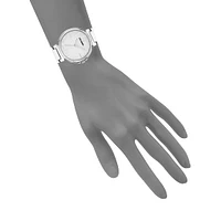 CLEAN LINE LINK WATCH SILVER