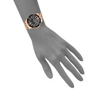 CLASSIC STATEMENT WATCH ROSE GOLD MULTI