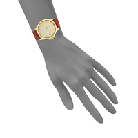 CLASSIC EMBOSSED WATCH GOLD MULTI