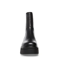 CLARISAA BLACK LEATHER