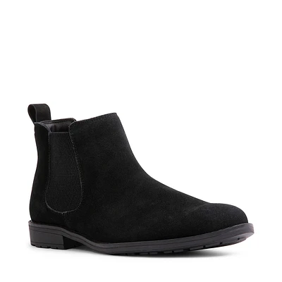 LINUS BLACK SUEDE