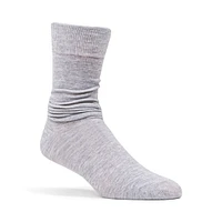 5PK MEN'S GREY MULTI SOCKS
