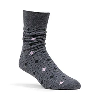 5PK MEN'S GREY MULTI SOCKS
