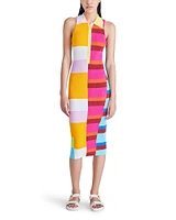 EVELYN DRESS BRIGHT MULTI