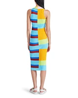 EVELYN DRESS BRIGHT MULTI