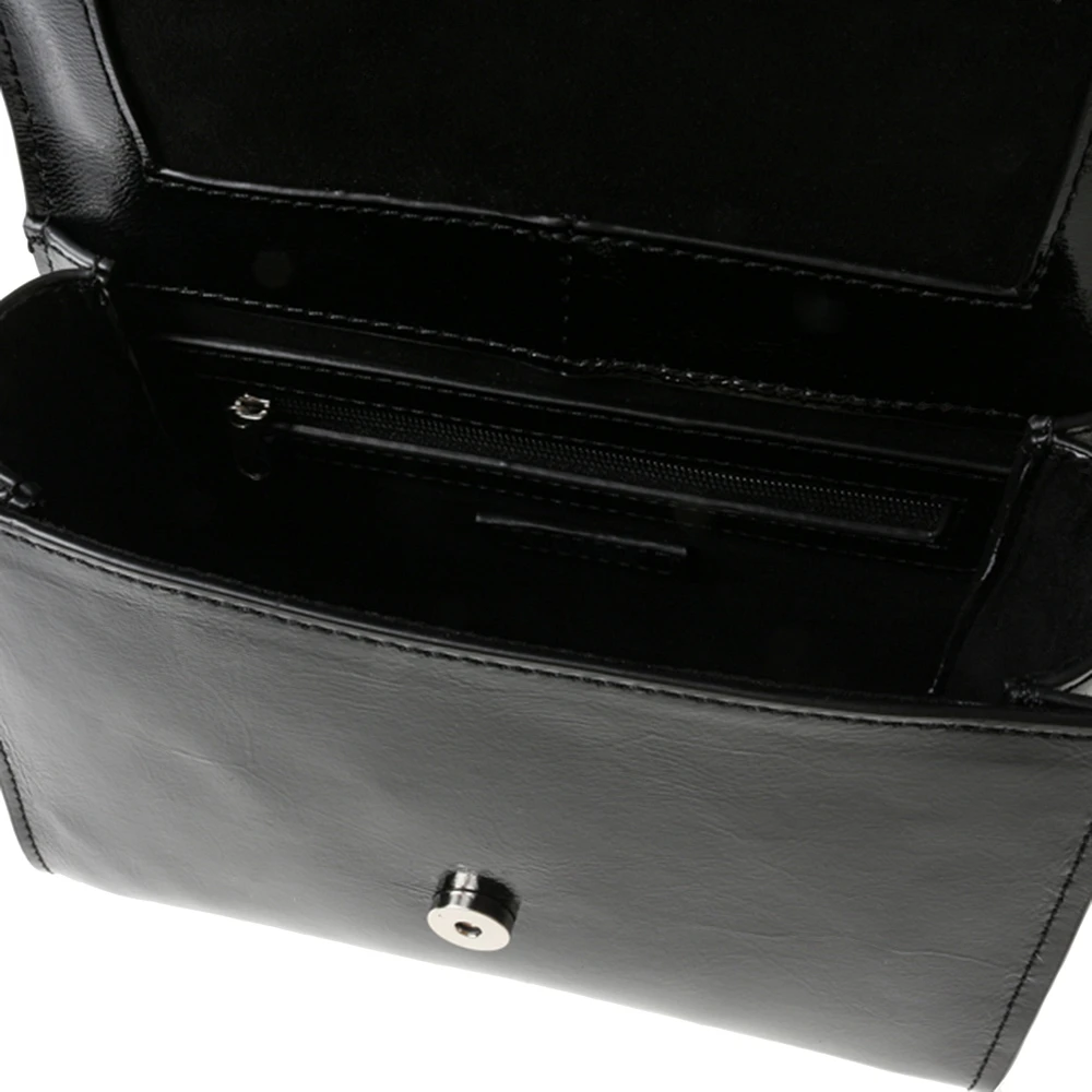 BEMBLEM BLACK LEATHER