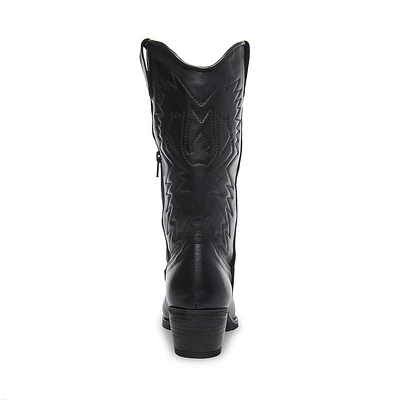 HAYWARD BLACK LEATHER