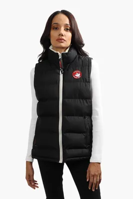 Canada Weather Gear Sherpa Collar Bubble Vest