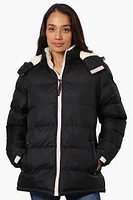 Canada Weather Gear Solid Bubble Bomber Jacket