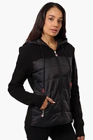 Canada Weather Gear Sweater Knit Polyfill Lightweight Jacket