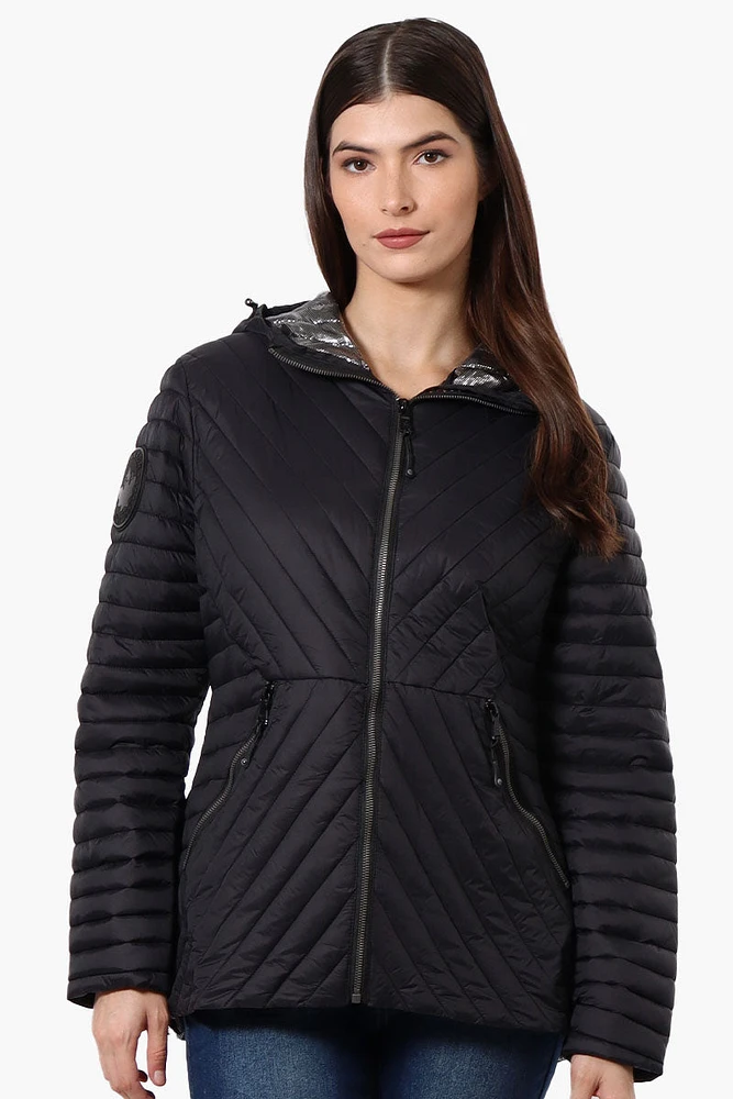 Canada Weather Gear Chevron Quilted Lightweight Jacket