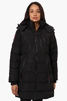 Canada Weather Gear 3/4 Length Bubble Parka Jacket