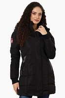 Canada Weather Gear Faux Fur Lined Hood Parka Jacket