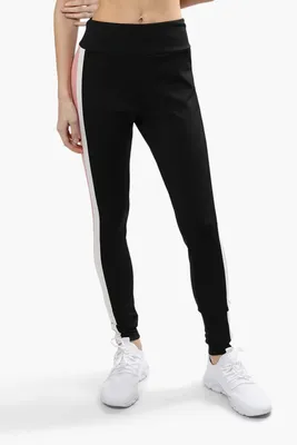 Canada Weather Gear Solid Side Stripe Leggings