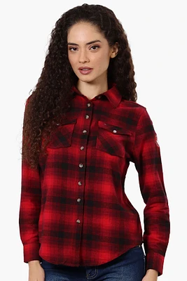 Canada Weather Gear Plaid Button Up Shirt