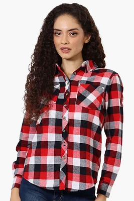 Canada Weather Gear Flannel Button Up Shirt