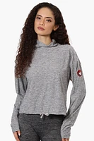 Canada Weather Gear Cowl Neck Long Sleeve Top