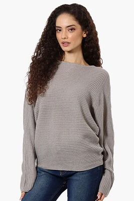 International INC Company Ribbed Pullover Sweater