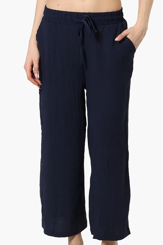 Urbanology Tie Waist Culotte Pants