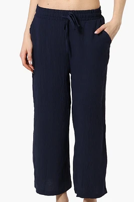 Urbanology Tie Waist Culotte Pants